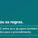 novas regras